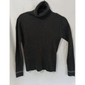 American Eagle Outfitters AEO Gray Turtle Neck Sweater Size Medium Academia NICE